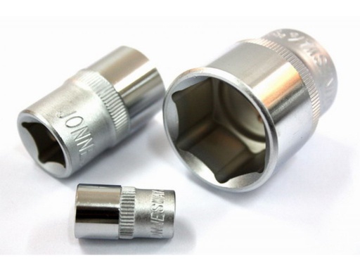 [S04H4109] 1/2"DR. 6PT FLANK SOCKET SIZE: 9MM